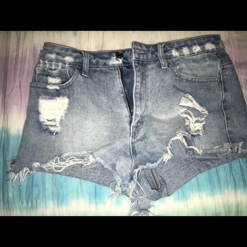 Klique B Jean Shorts